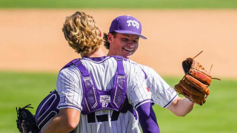 TCU baseball clinches series behind dominant pitching performance