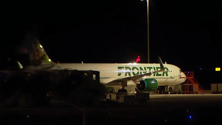 Person sucked into Frontier jet engine after running onto Denver ...