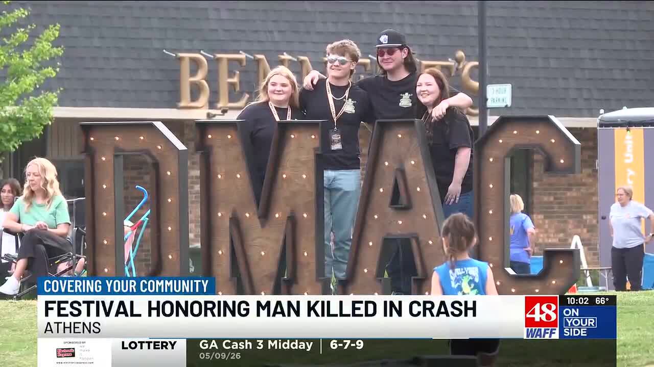 Hundreds gather at DMAC festival honoring 21-year-old killed in crash