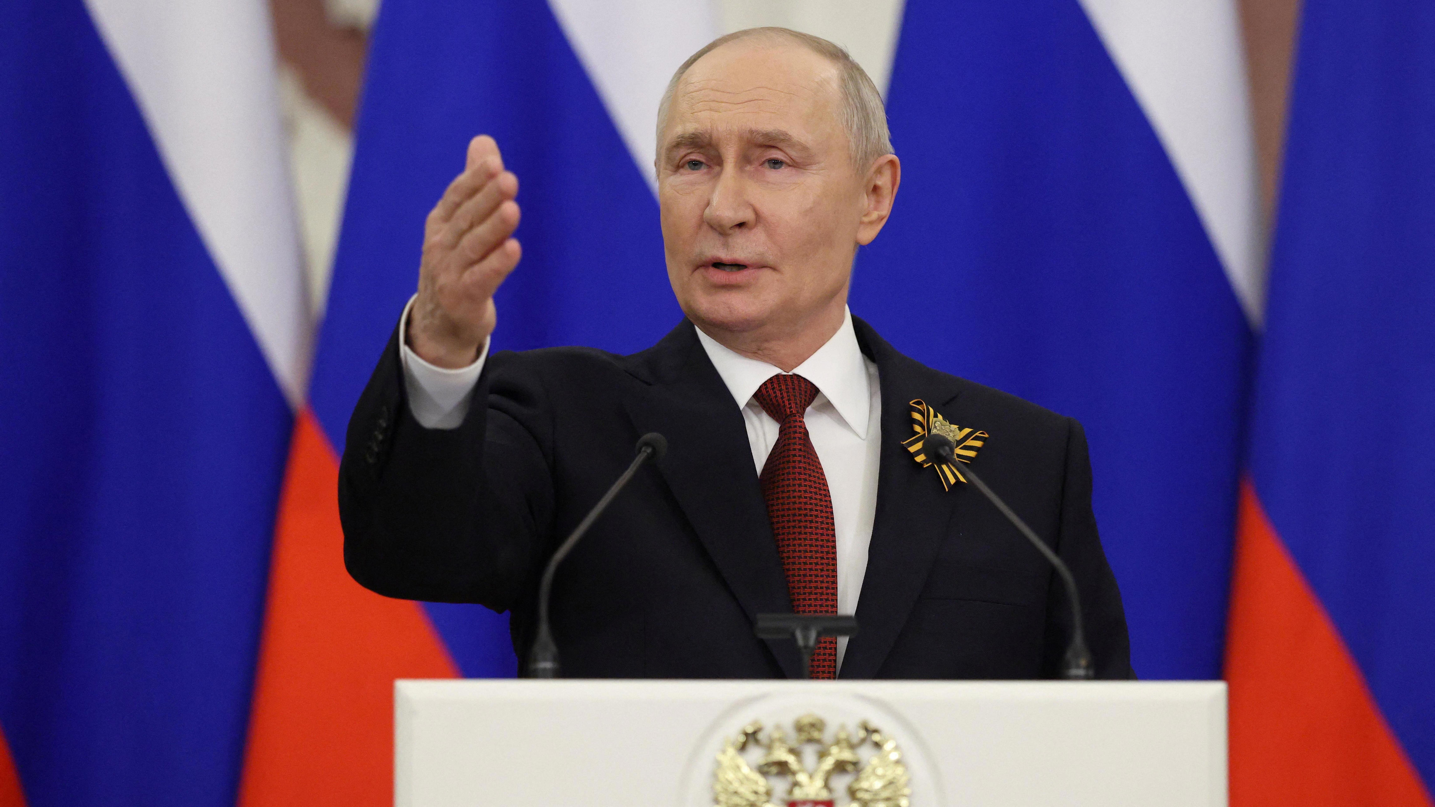 Putin says he thinks Ukraine conflict 'coming to an end'