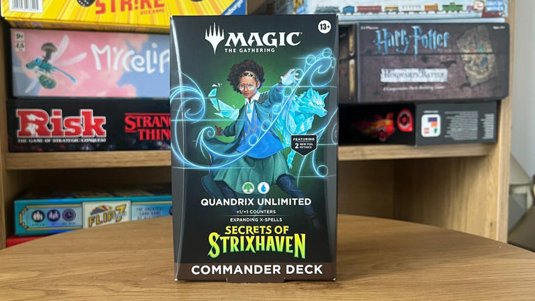 I was wrong about the Quandrix unlimited MTG commander precon, it's ...