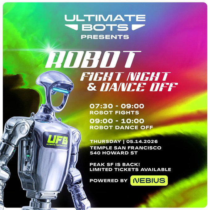 Wild video shows moment humanoid robots go into battle