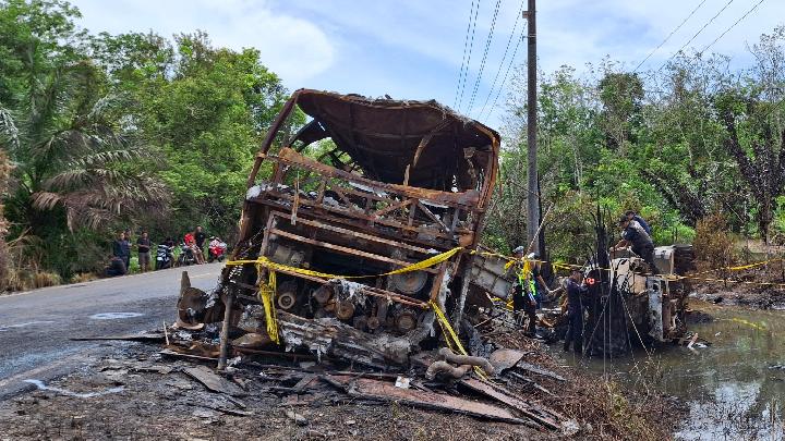 Kemenhub Menunggu Laporan KNKT Perihal Penyebab Kecelakaan Bus ALS