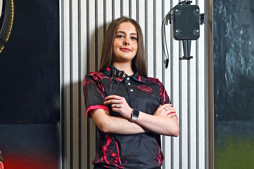 Girl started playing darts at the pub two years ago and is now tipped ...