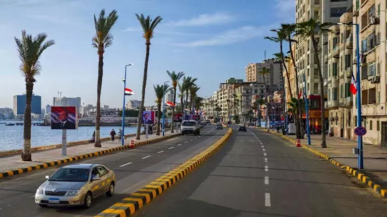 كيف ظهرت الإسكندرية في استقبال السيسي وماكرون (16)