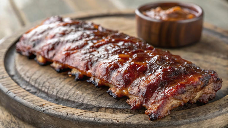 This simple pork rib test tells you when they're done every time