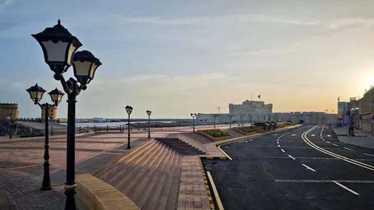 كيف ظهرت الإسكندرية في استقبال السيسي وماكرون (3)