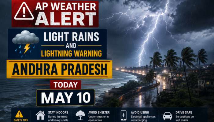 AP weather: ఏపీలో పిడుగుల బీభత్సం.. మే 10న ఈ ప్రాంతాల ప్రజలు ...
