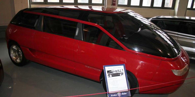 The 455-hp minivan with a Countach engine that Chrysler strangled to death