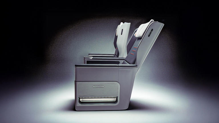 How a titanium seat could finally make business class work on regional jets