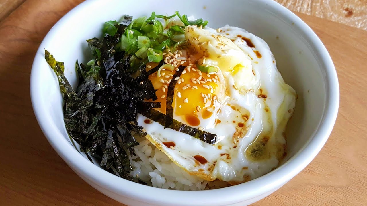3 easy egg rice bowls: quick & delicious meals for any time!