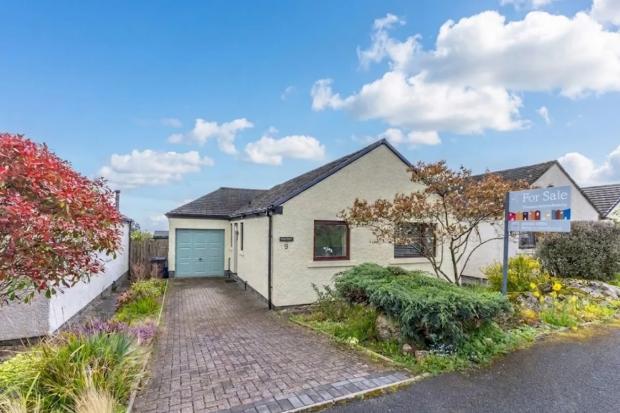 Four detached properties in Grange at £398,000 or less