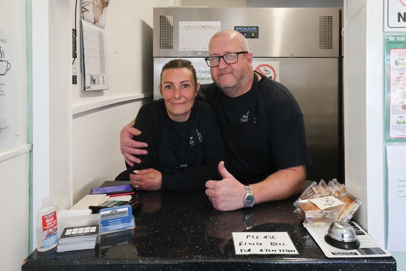 Oatcake shop opens seating as 'dream comes true' for owners