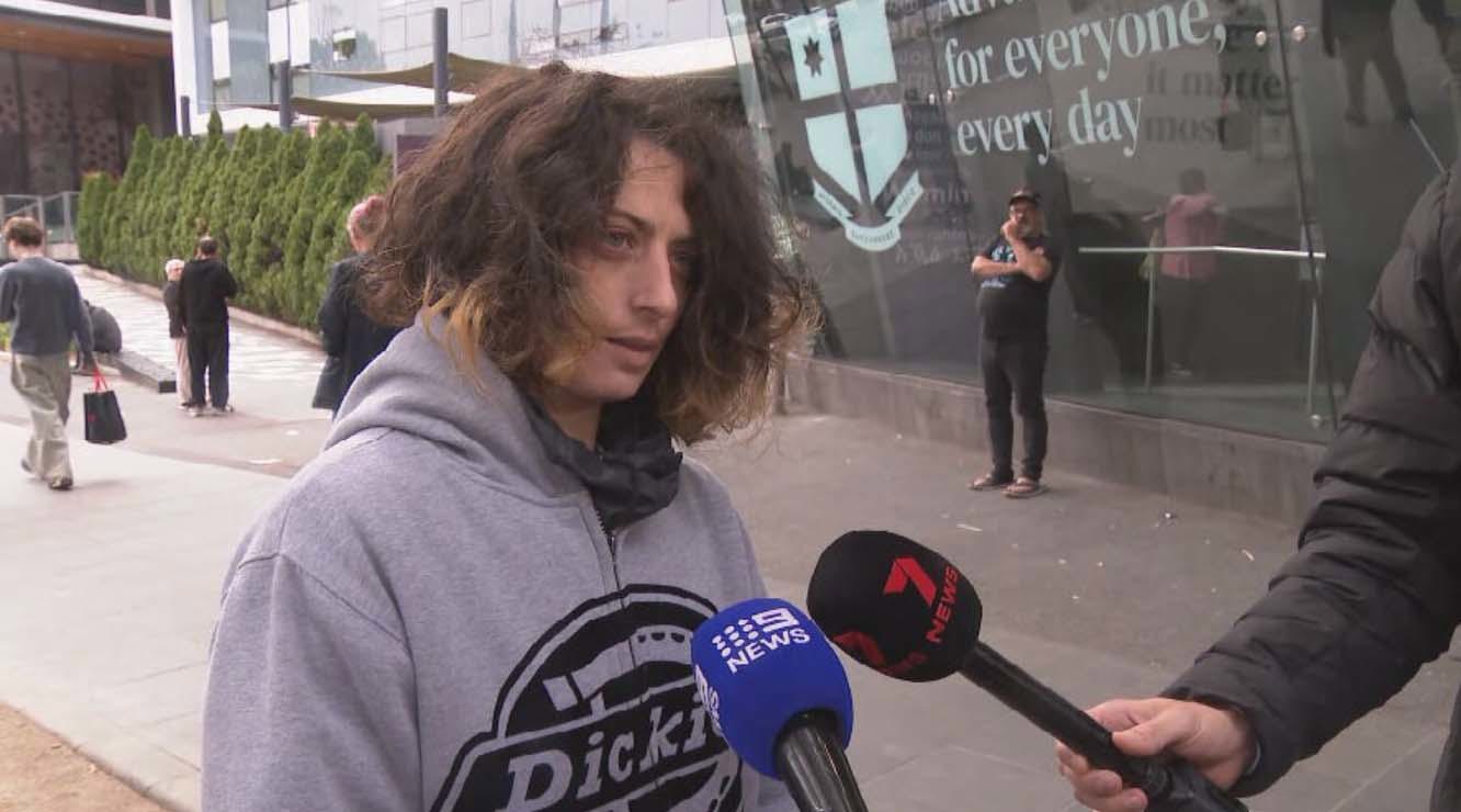 Devastated partner Kayla Grech called Kerr 