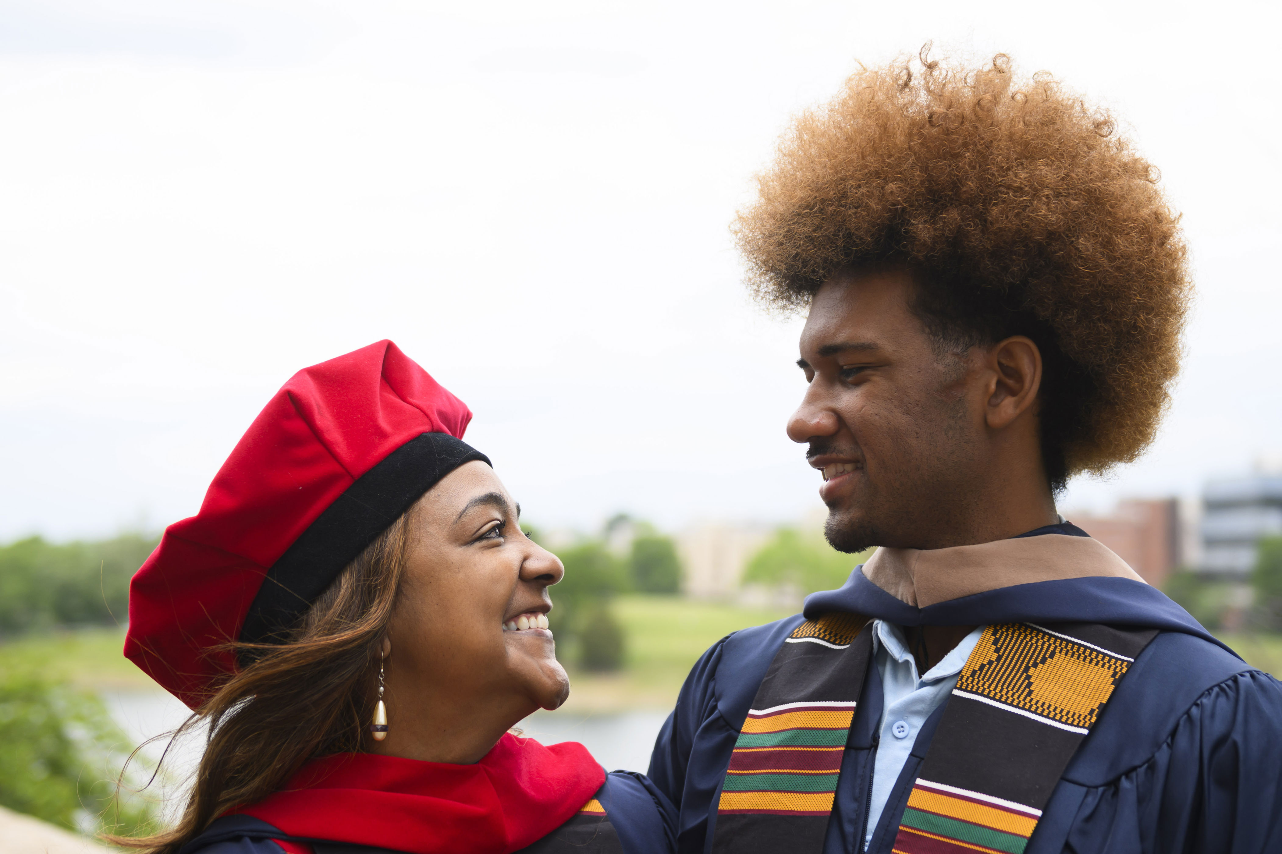 A mother and son's long journey to graduate from Howard University, together