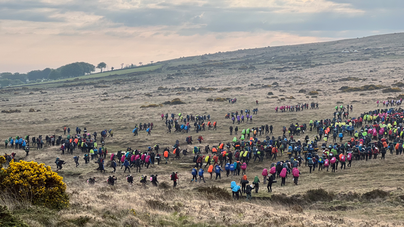 Thousands to cross Dartmoor Ten Tor finish line