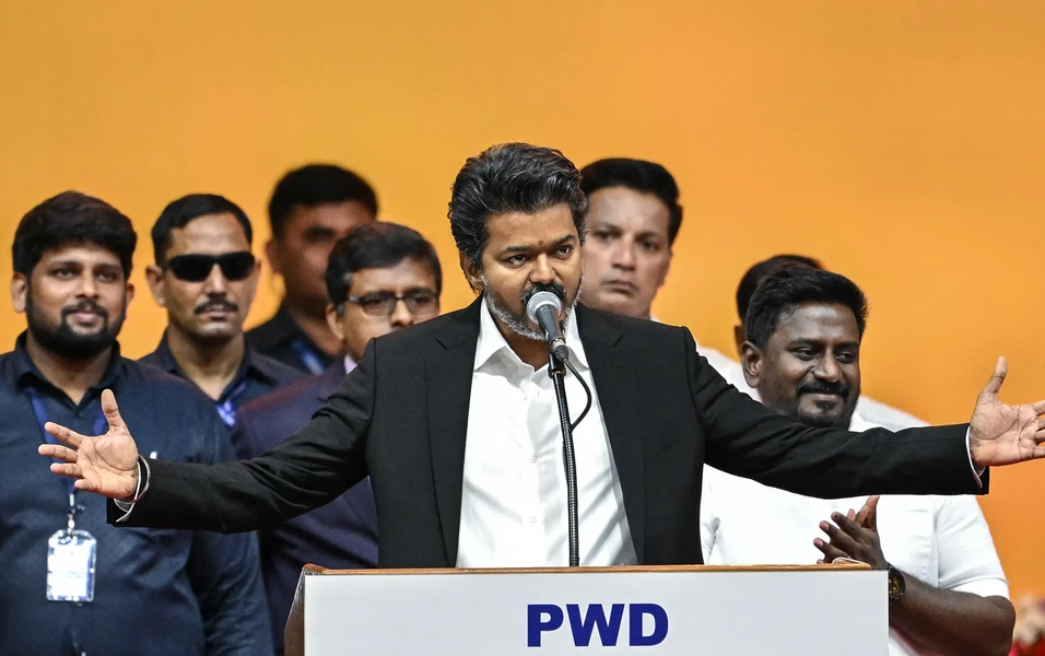 Vijay sworn in as Tamil Nadu CM with slender coalition majority