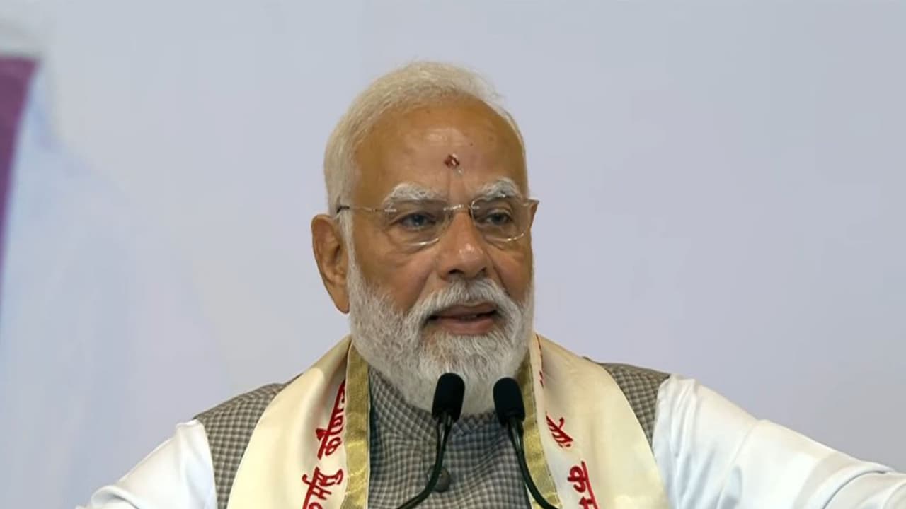 Society more powerful than politics: PM Modi at Art of Living event