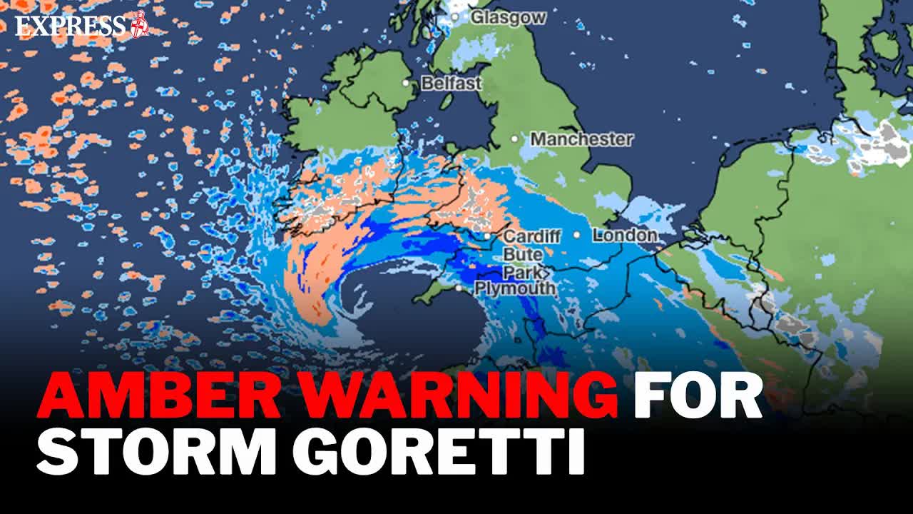 Storm Goretti brings red alert weather to the UK