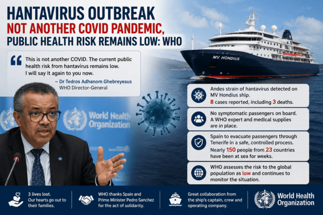 Hantavirus outbreak not another COVID pandemic, public health risk ...