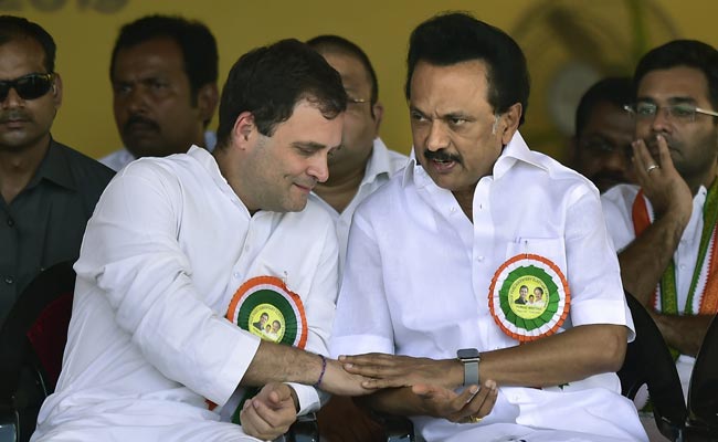 'Parasite, backstabber': PM Modi tears into Congress for ditching DMK