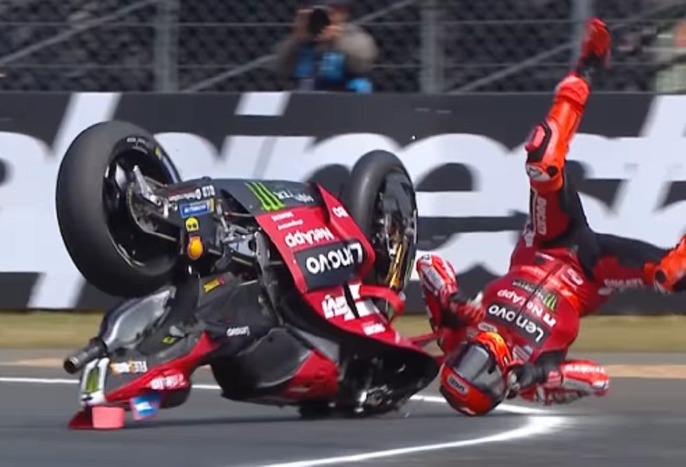 Crash parah di sprint race, Marc Marquez absen di MotoGP Prancis, gini ...