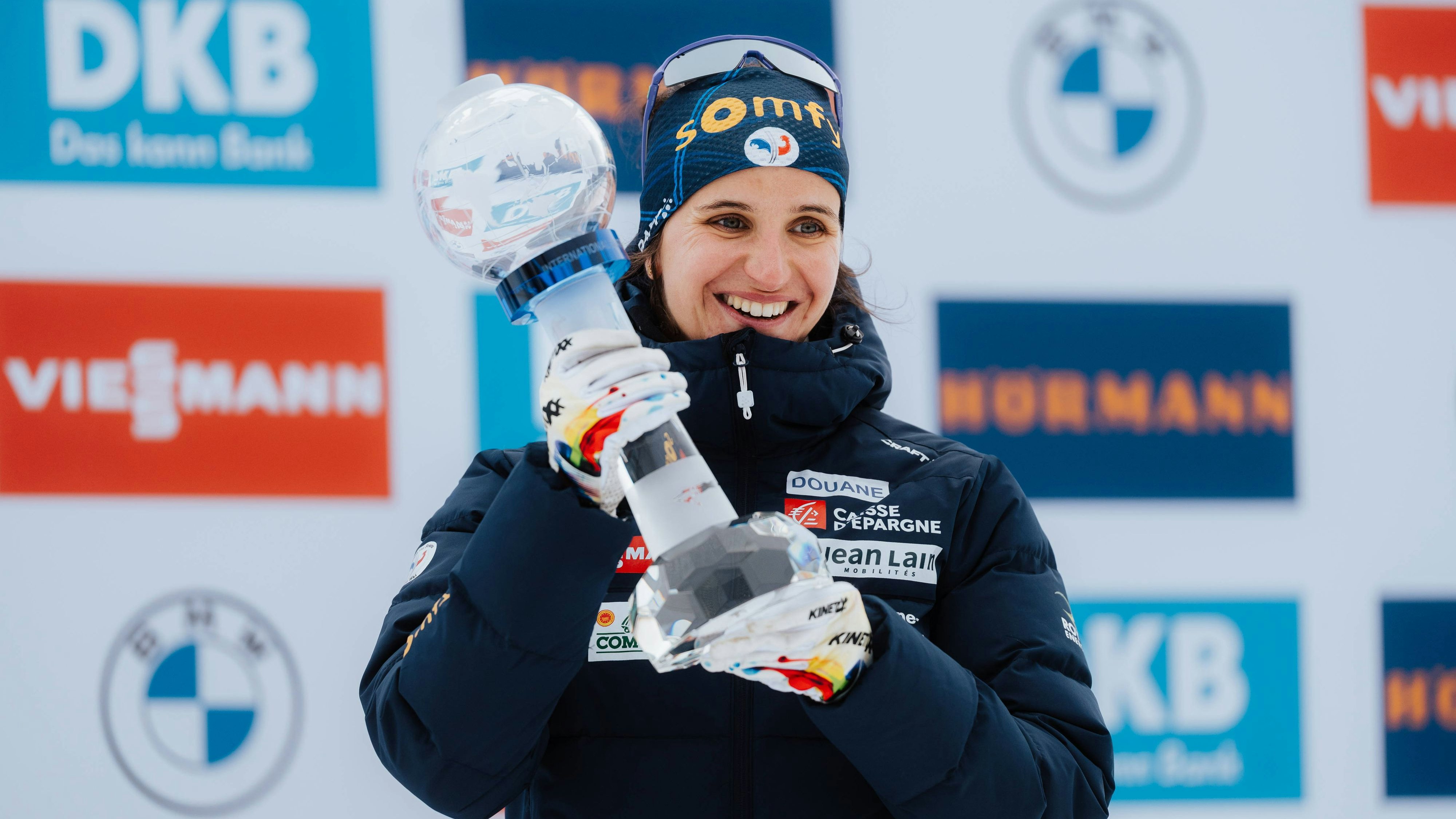Julia Simon muss einen Rückschlag einstecken.