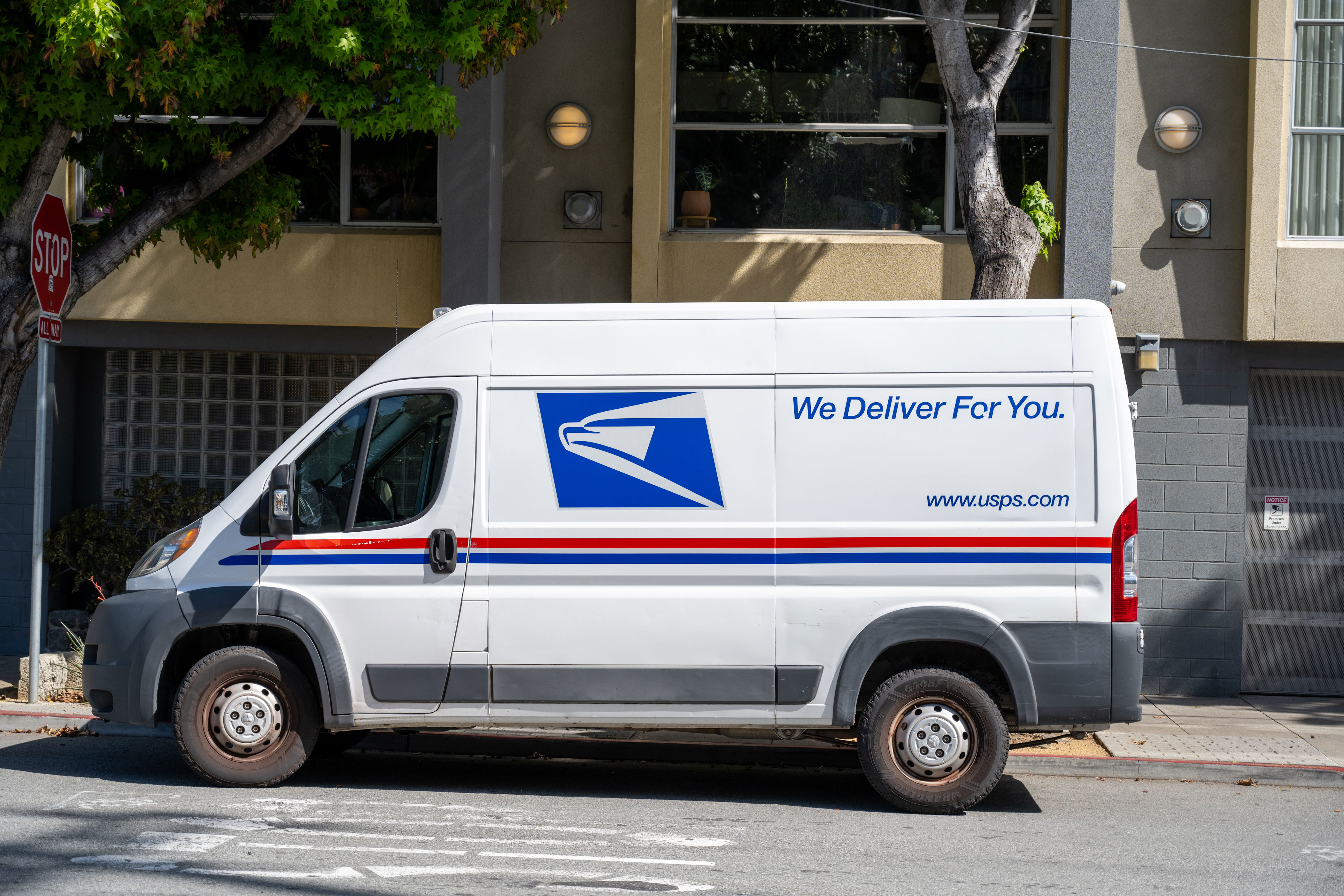 USPS Delivery Van