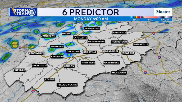 Knoxville Mother’s Day forecast: Warm and mainly dry