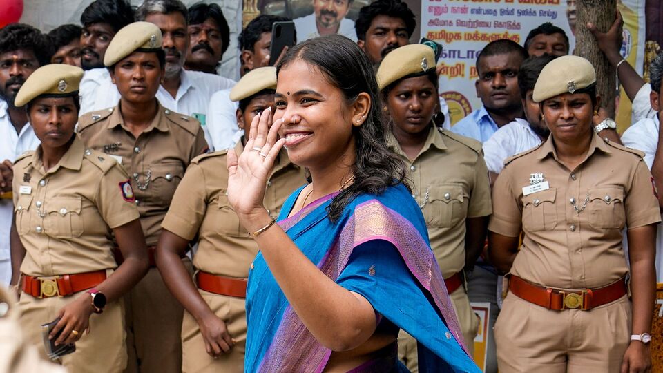 Who is S Keerthana? Youngest minister in Vijay's govt, first woman MLA ...