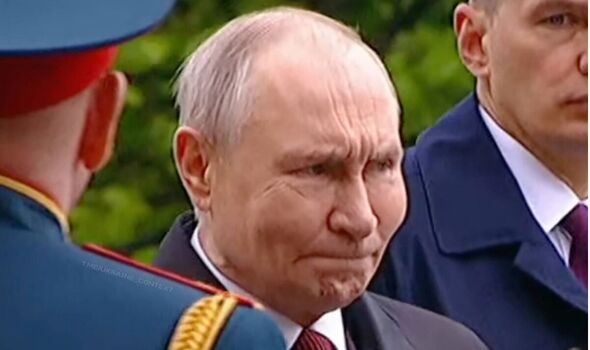 'Deeply frightened' Putin mocked over ragged appearance as health fears ...