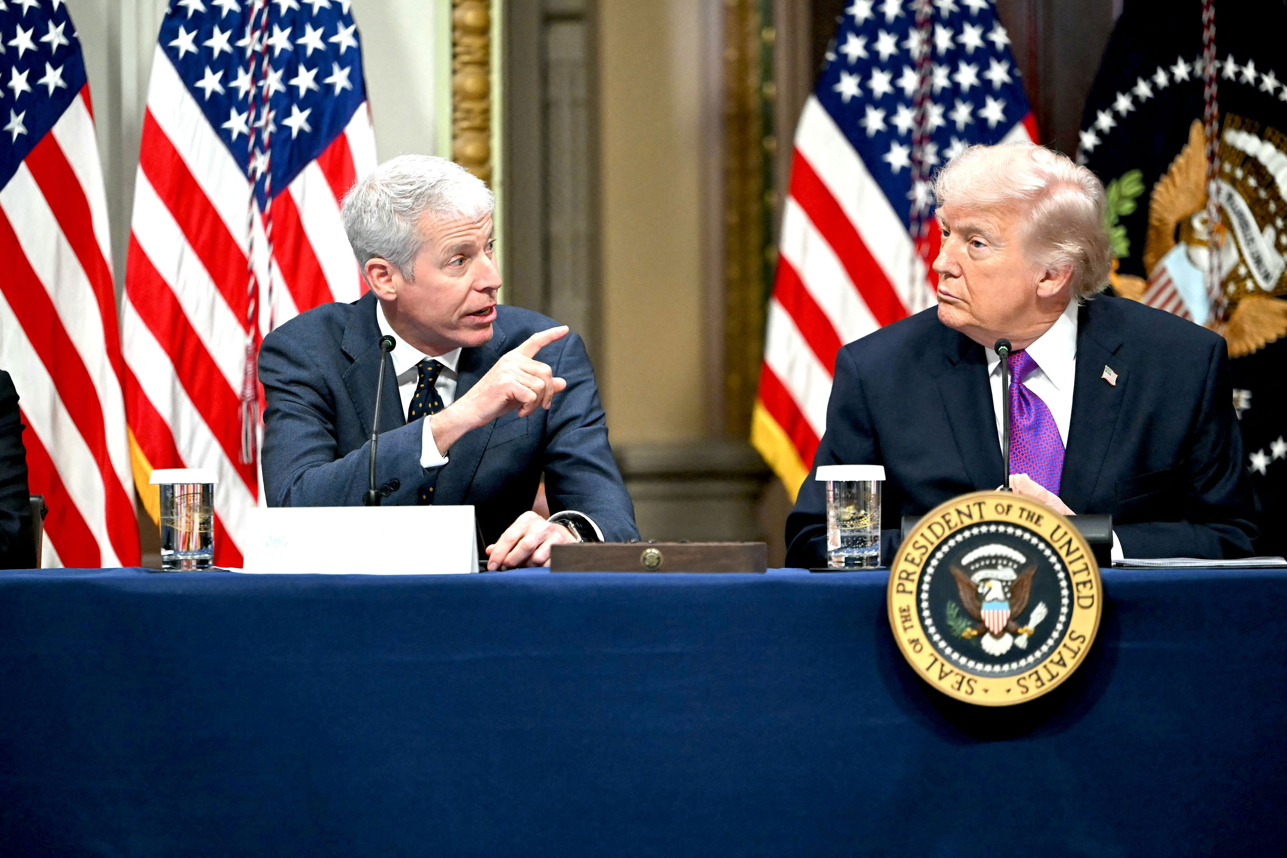 Trump goon backtracks on gas price brag