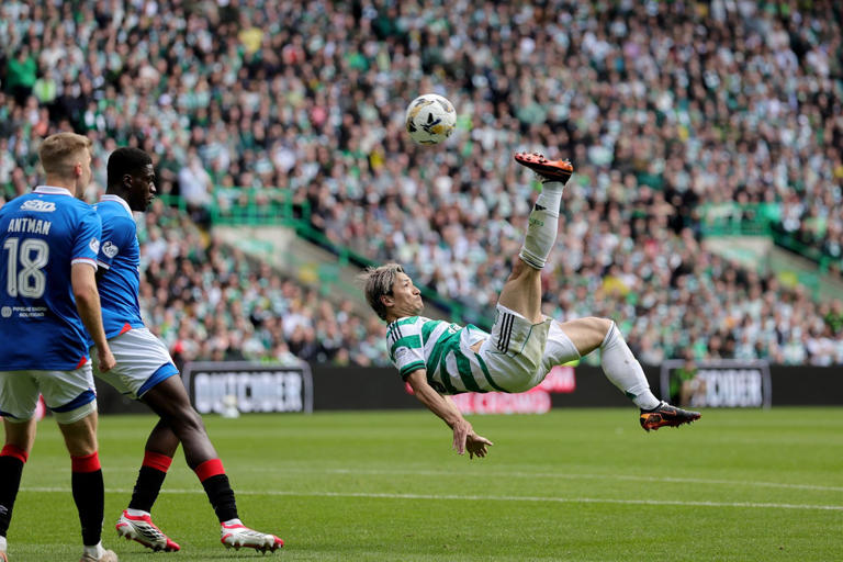 Celtic beat Rangers to send Hearts message in thrilling title race