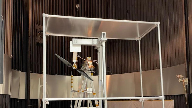 NASA conducts supersonic test of Mars helicopter blades