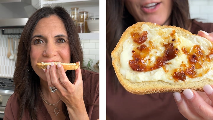 Air fryer Babybel hack