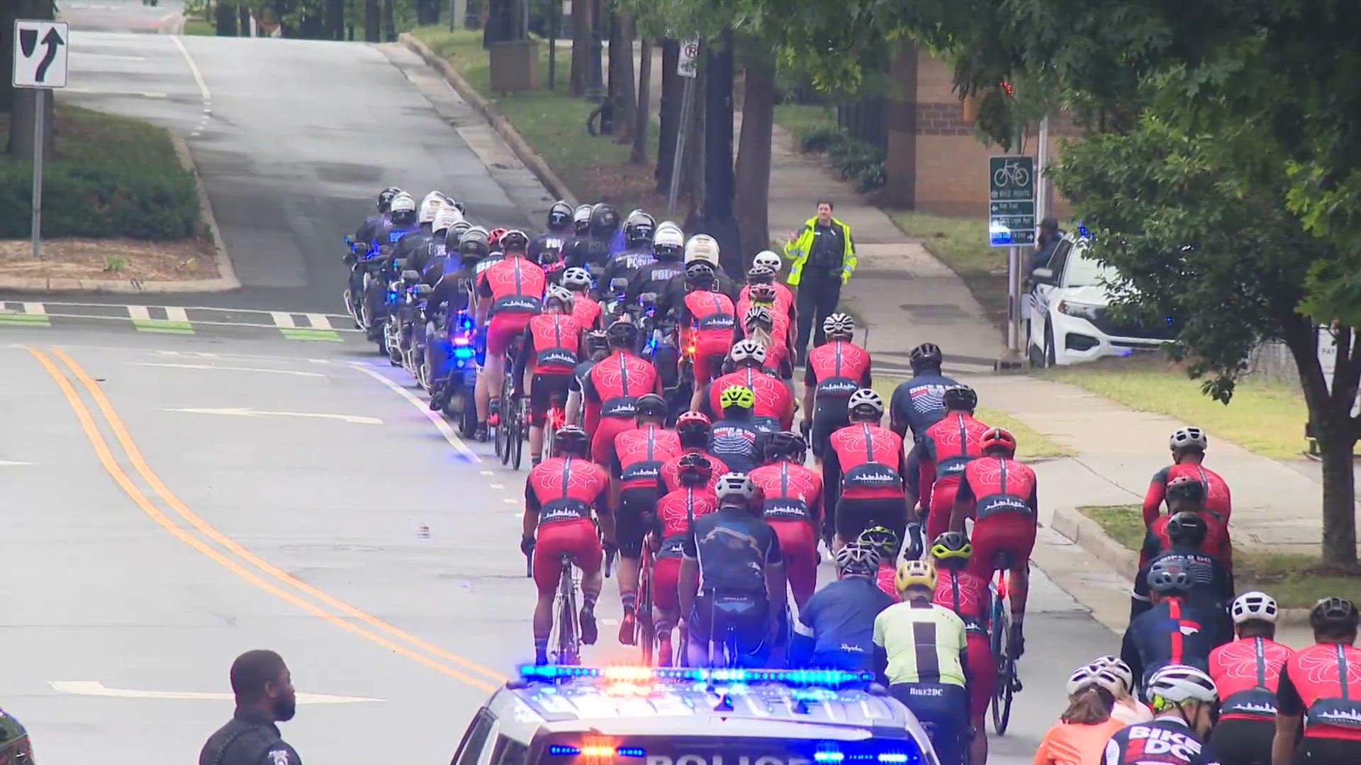 CMPD's Bike 2 DC event gets underway