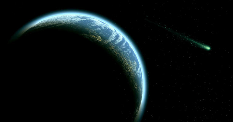 Visitor approaches from the edge of the solar system