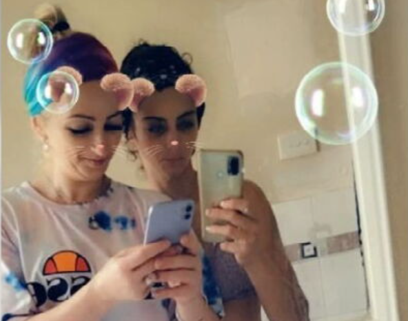 Tania Kerr, left was was left for dead with head injuries after being hit coming home from a friend's place.Devastated partner Kayla Grech called Kerr 