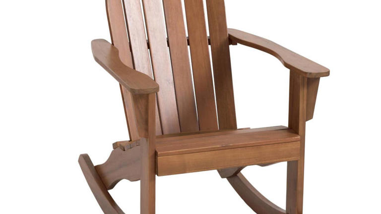 Discover why the slatted wood Adirondack rocking chair is essential for ...