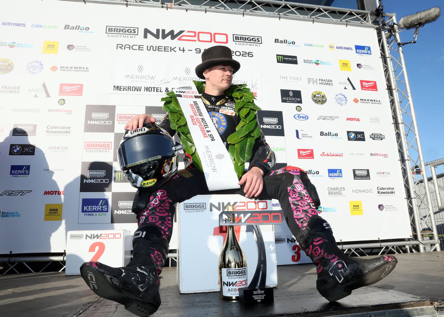 NW 200: Storm Stacey claims controversial superbike and ends Irwin ...