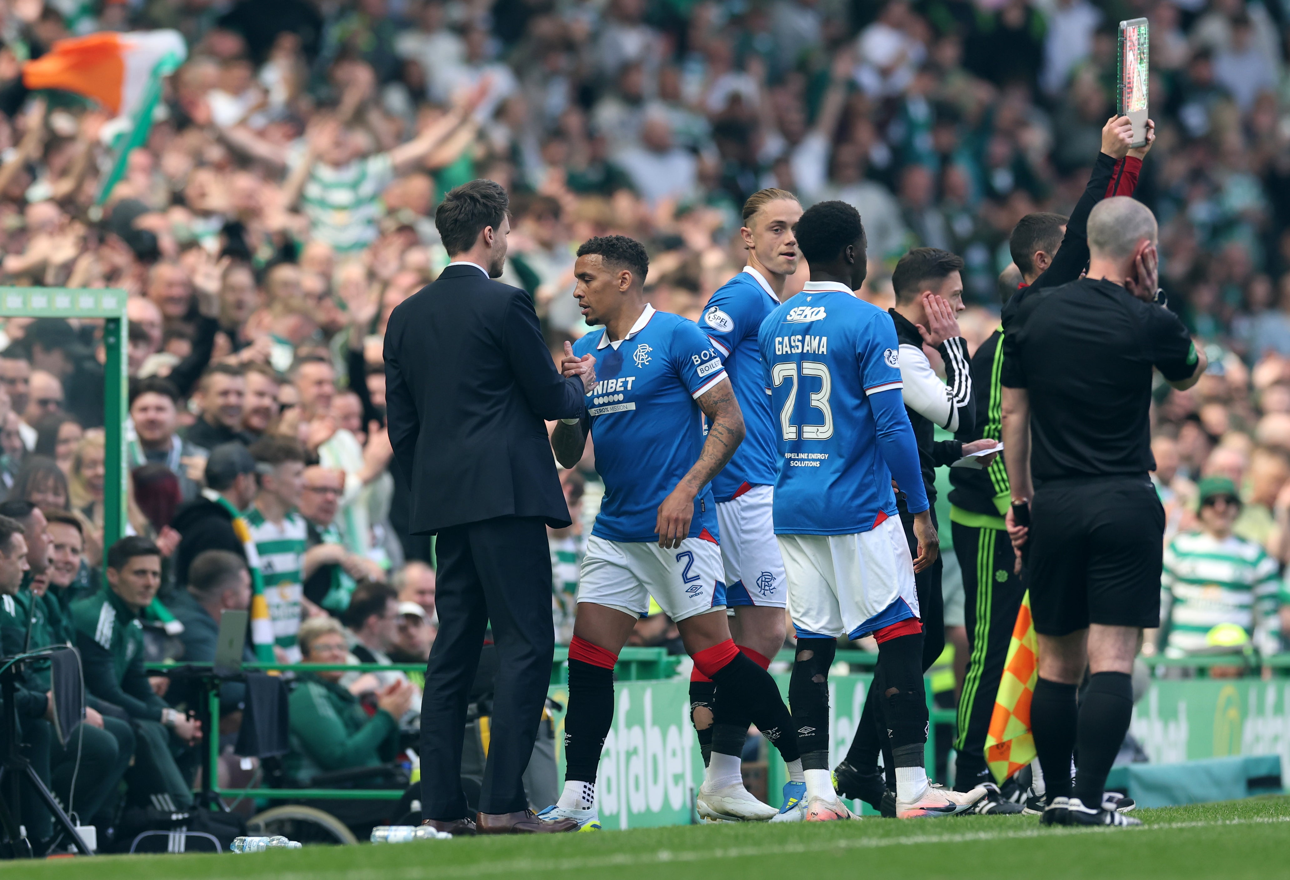 Celtic beat Rangers to send Hearts message in thrilling title race