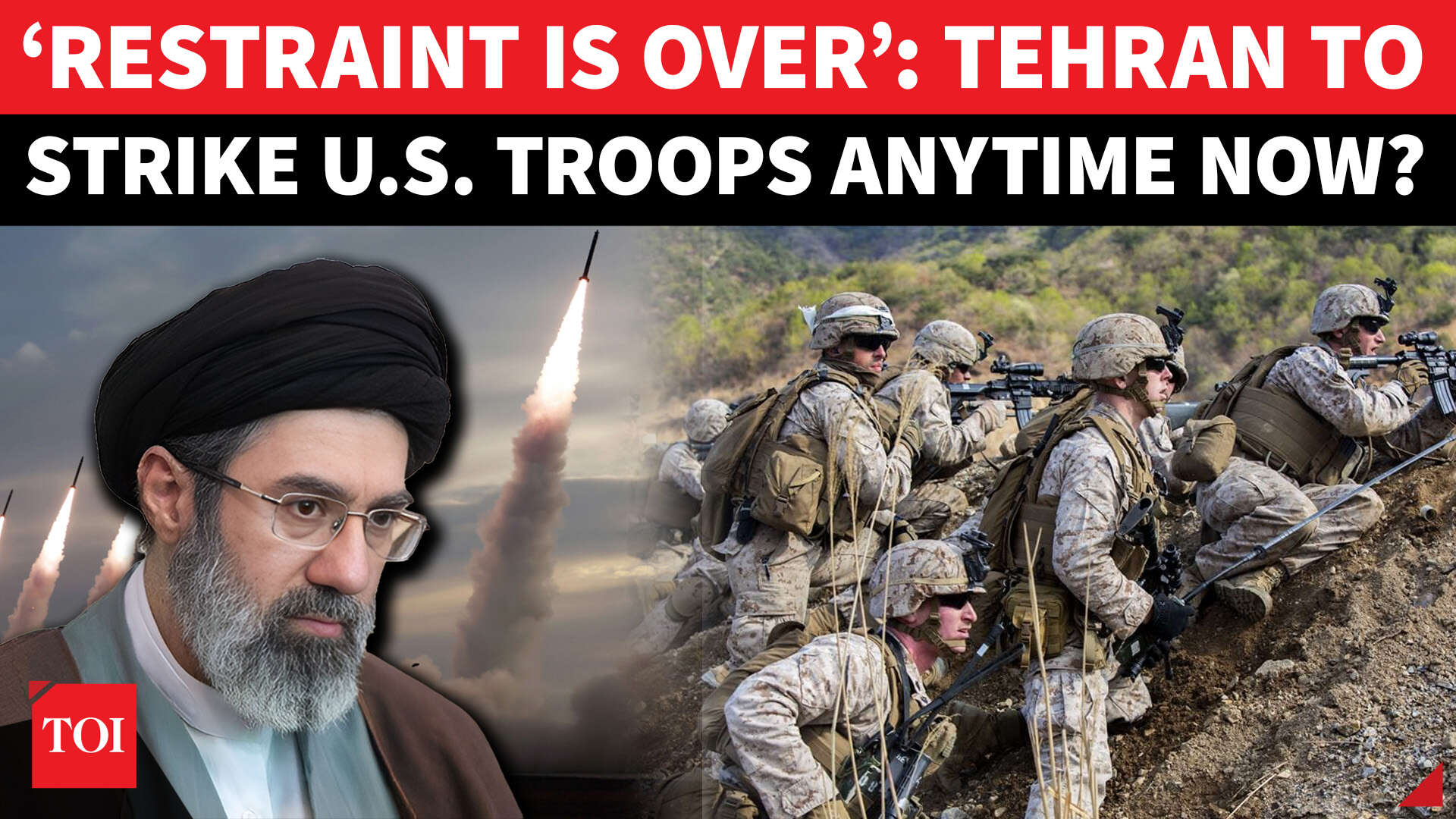 Iran vows heavy retaliation against US vessels and bases if shipping is ...