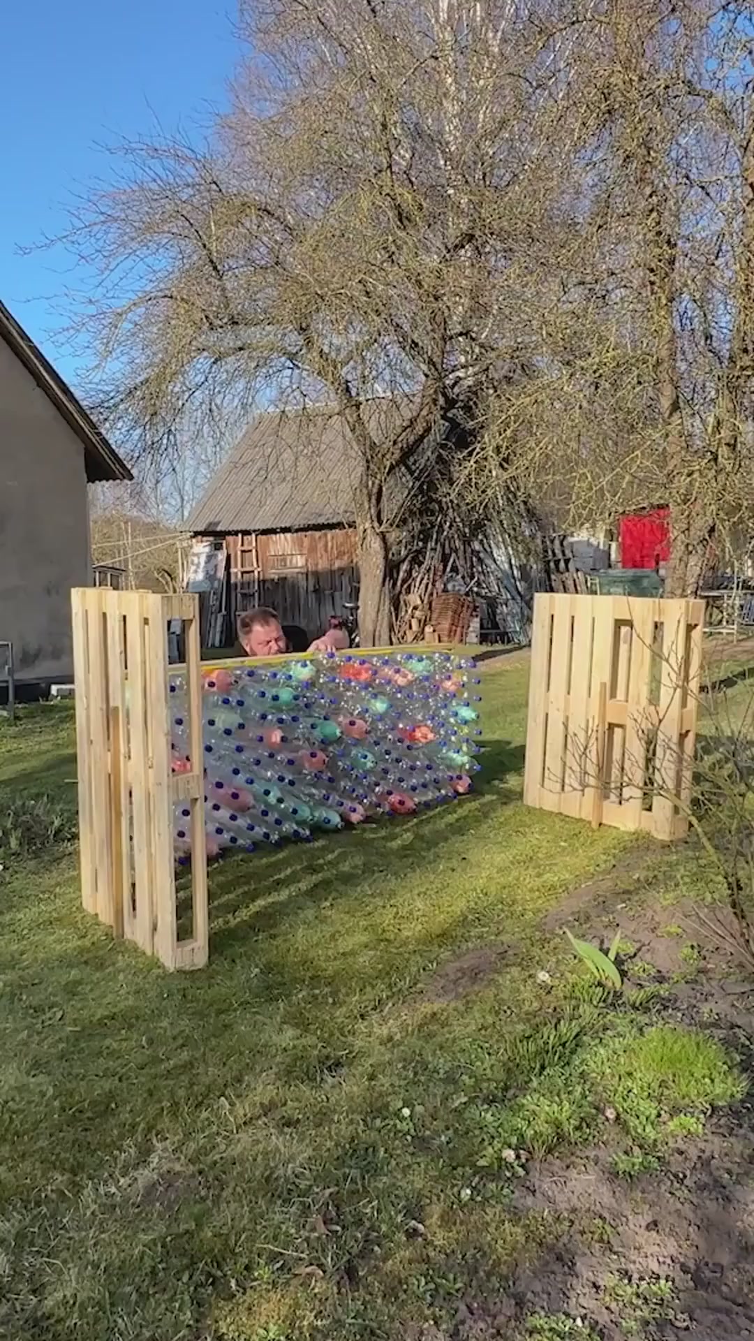 Crafting a waterproof raft using recycled CDs as a roof