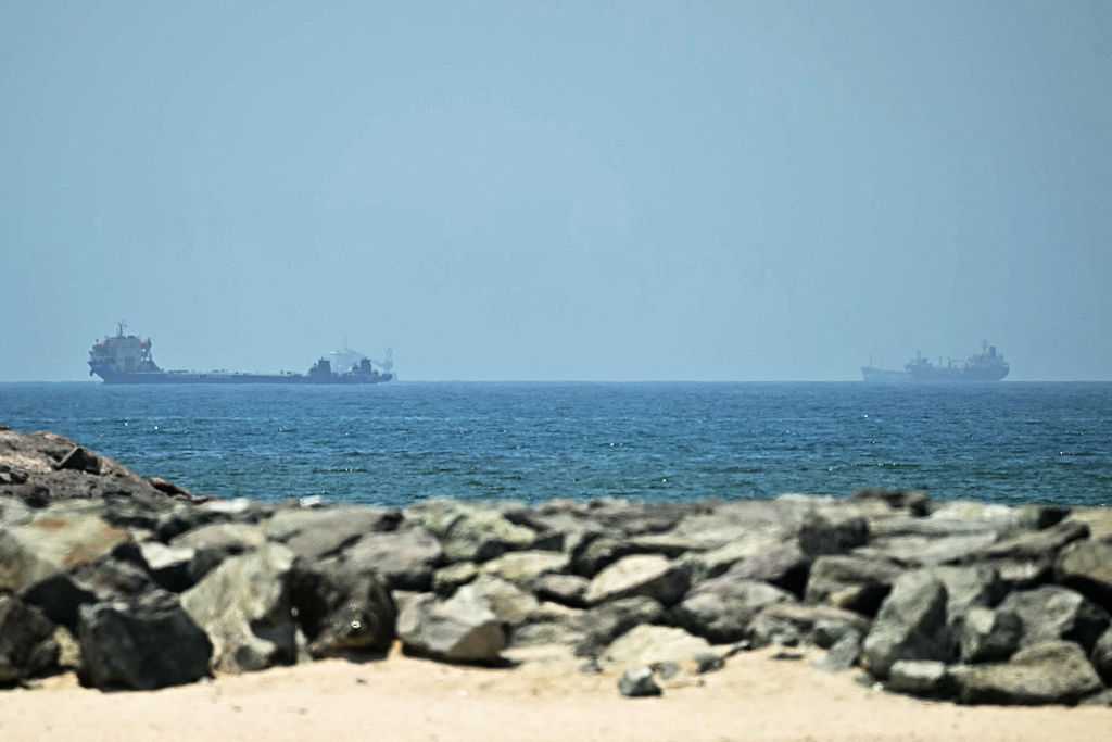 Drone attacks and cargo ship fire in the Gulf during Iran war ceasefire