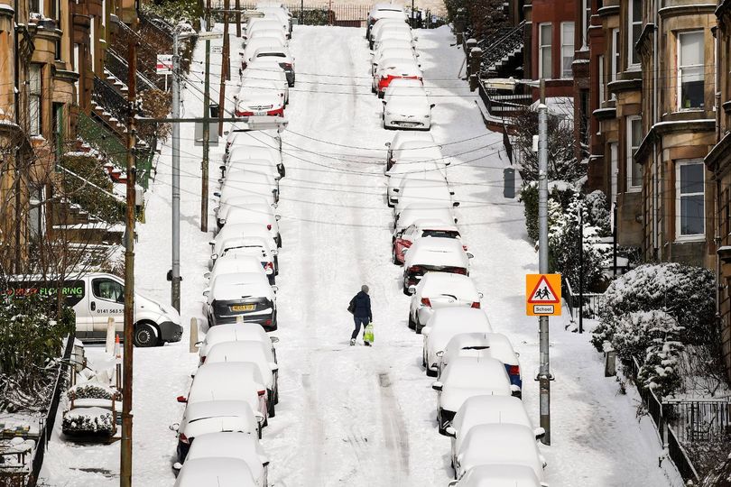 UK weather maps show 30 hours of snow as Scotland faces heavy fall