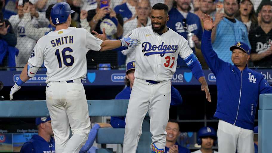 Dodgers lineup vs Braves: Teoscar Hernandez and Will Smith out