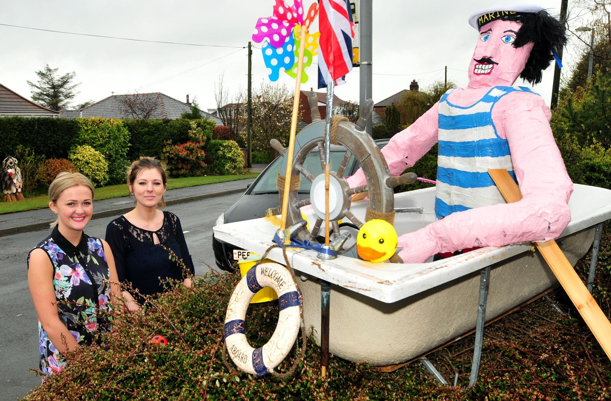 A colourful flashback to a Wrightington scarecrow festival in May 2016