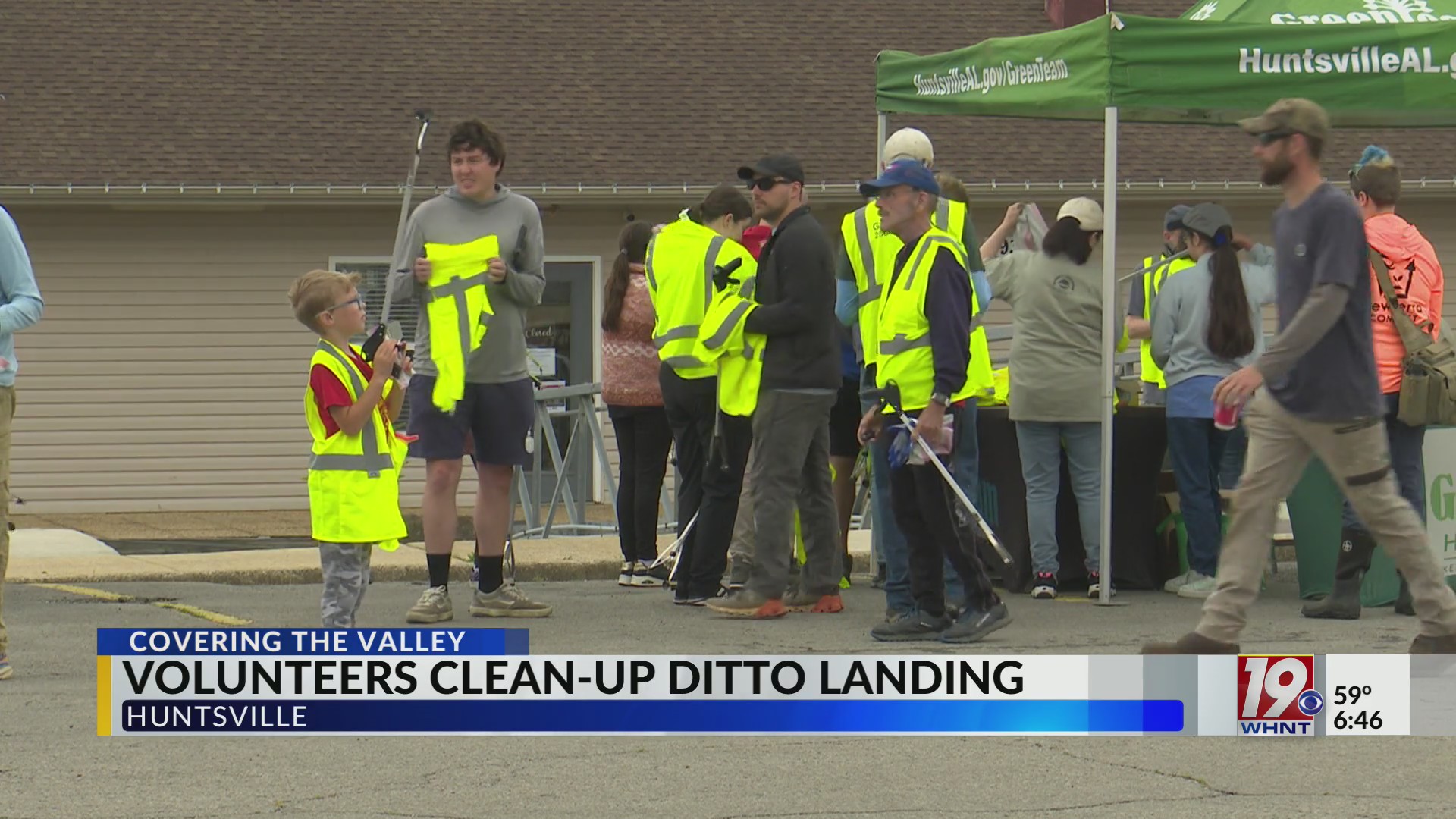 Volunteers clean up trash at Ditto Landing | May 10, 2026 | News 19 ...