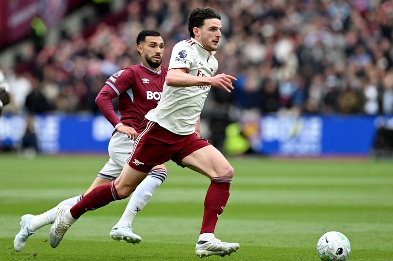 Mikel Arteta's Declan Rice decision in Arsenal clash vs West Ham leaves ...