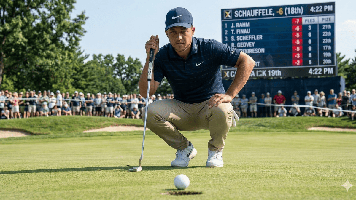 Golf surprise at Truist Championship: Xander Schauffele suddenly slips ...